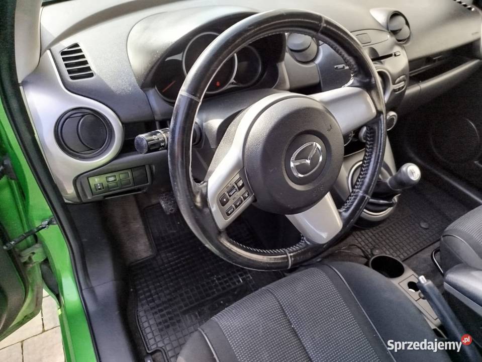 Mazda 2 Piękny stan kurtyny powietrzne 2 Damasławek