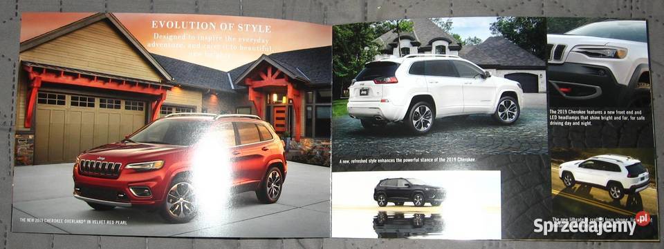The 2019 JEEP Cherokee prospekt katalog