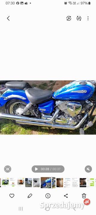Yamaha Dragstar xvs 125 Rok produkcji 2001 Zambrów