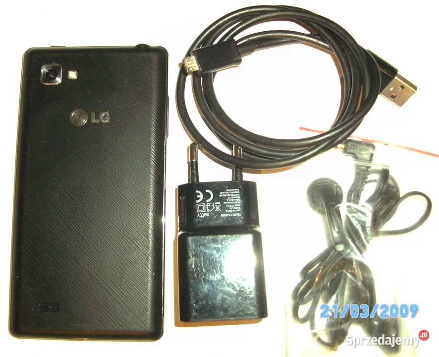 LG Swift P880 Optimus 4X HD Komplet Czarny Kraków
