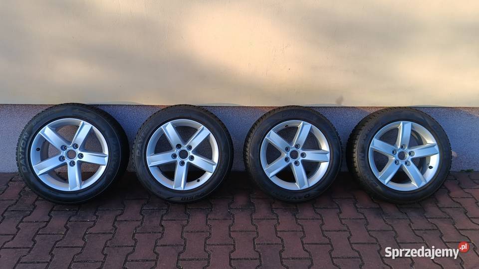 Kompletne koła alufelgi 16 z oponami 20555 R16 Samochodowe Dęblin