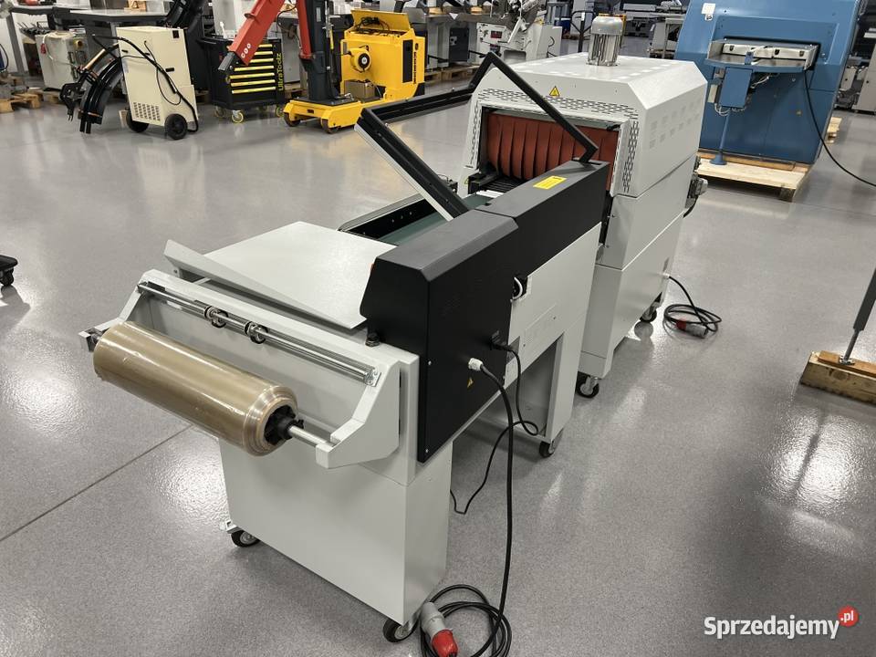 Zgrzewarka kątowa z tunelem obkurczającym Radom sprzedam