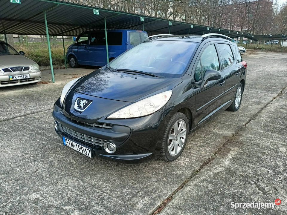 Peugeot 207 SW zadbany serwisowany czujnik zmierzchu Tomaszów Mazowiecki sprzedam