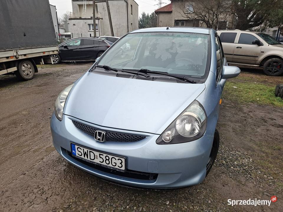 Honda Jazz 14e pali jeździ skręca hamuje manualna Wrocław