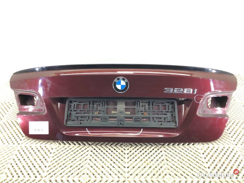 KLAPA TYŁ BMW E92 SportowyCoupe 0513 TYLNA