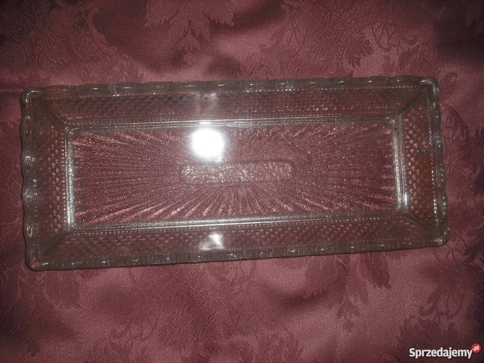 Dawne półmiskisalaterki szklane Warszawa