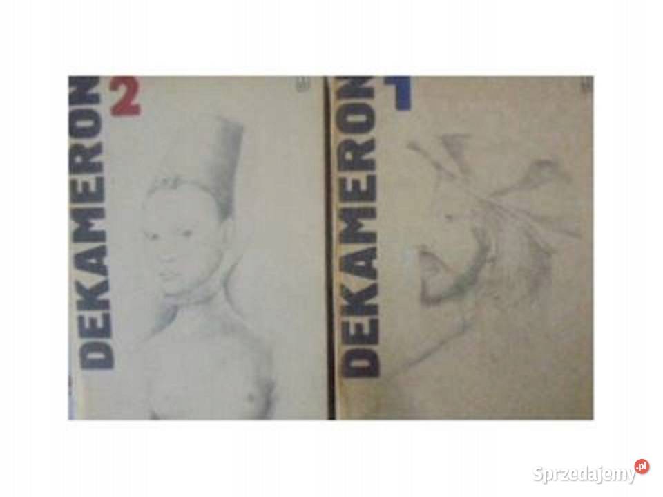 Dekameron literatura piękna - proza zagraniczna sprzedam