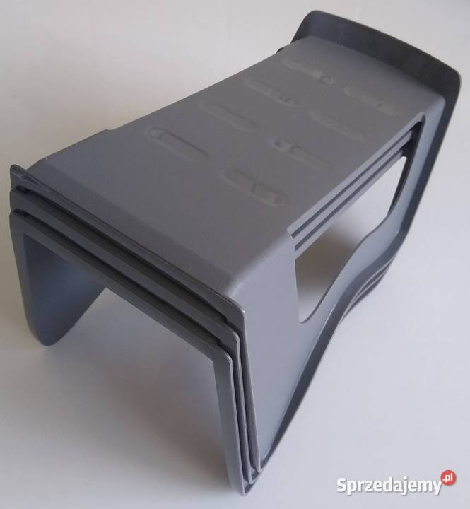 Organizer na buty stojak pojemnik Szary 14x14x24 pomorskie