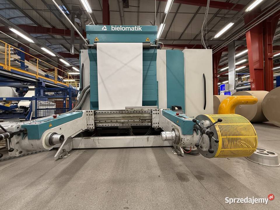 Kompletny przekrawacz do roli papieru BIELOMATIK Bardo