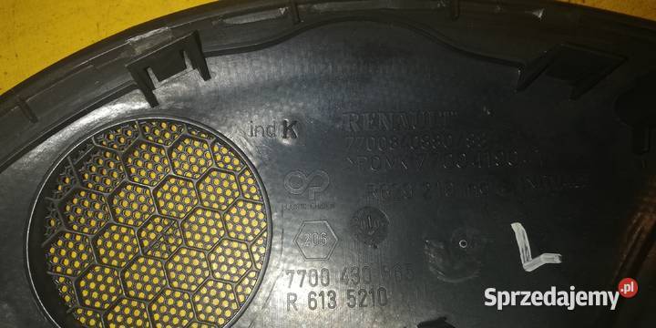 osłona głośnika z deski Renault Megane 1 lift HB Części samochodowe Piotrków Trybunalski