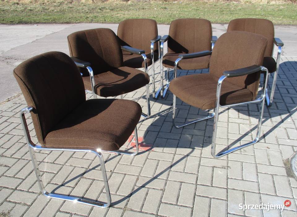 Komplet krzeseł Rder Shne Niemcy lata 70 Lublin
