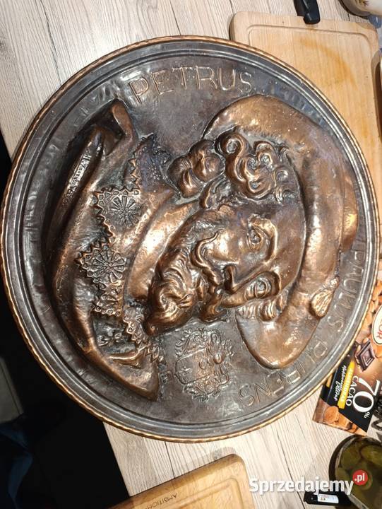Petera Paul Rubens Petrus Płaskorzeźba z miedzi Poznań