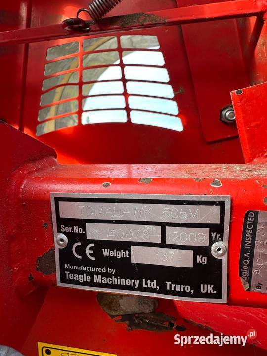 Ścielarka słomy TOMAHAWK 505M 2009 Kuzie sprzedam