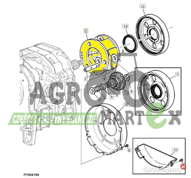 R228266 R101177 RE205411 OBUDOWA JD Wichrów sprzedam