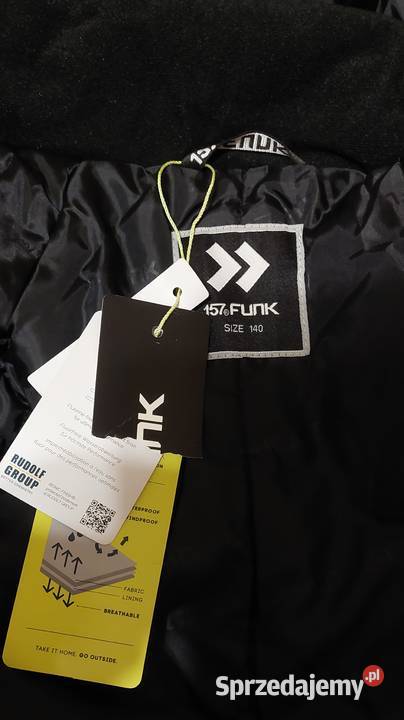 Kurtka dziecięca 157 Funk czarna Krosno