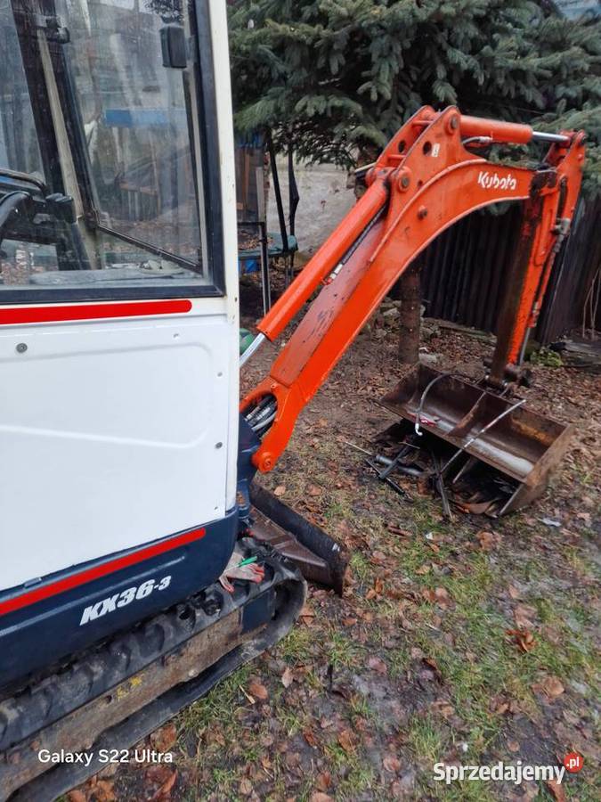 Sprzedam minikoparka kubota kx 363 Chorzów