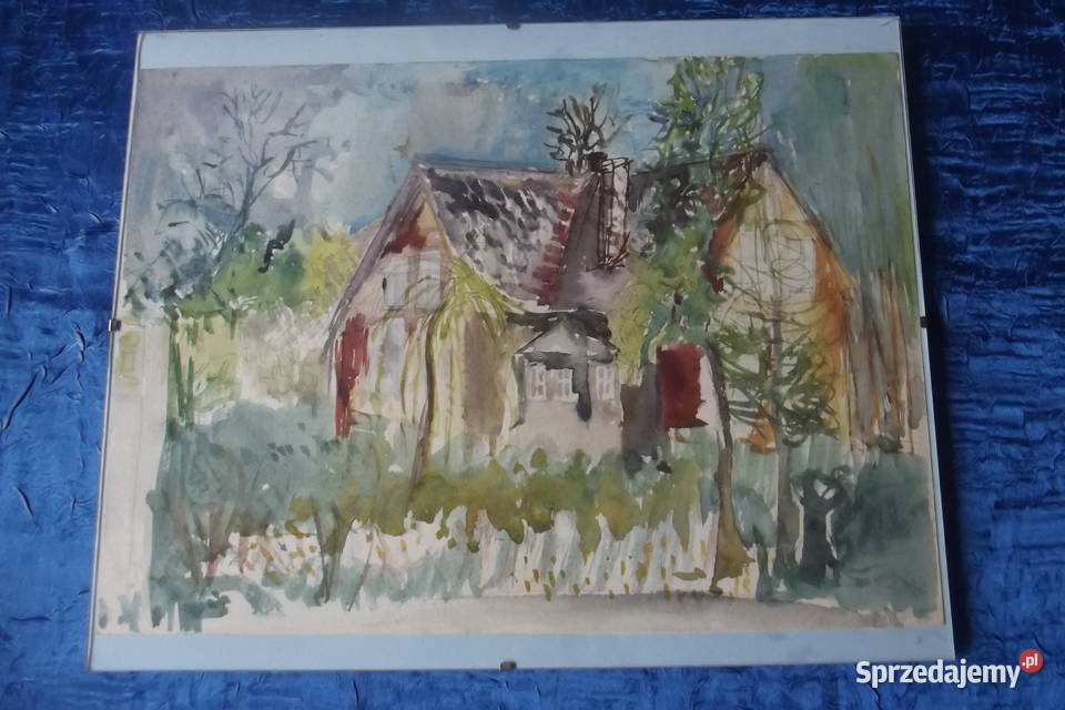 Obraz akwarela szkłem 2835 Piekary Śląskie