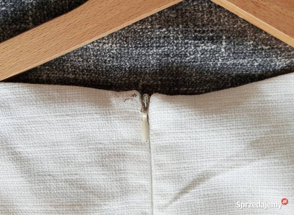 Biała elegancka sukienka ZARA M 38 Warszawa