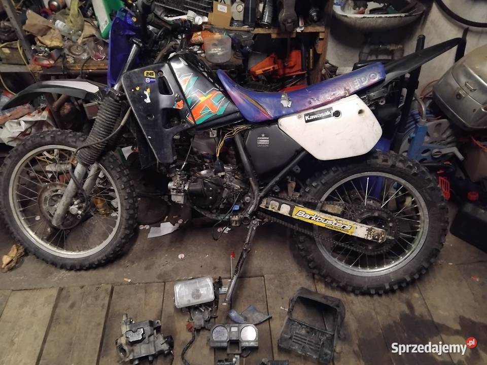 Kawasaki Mx Kxd 125 zarejestrowany homologacja Kawasaki
