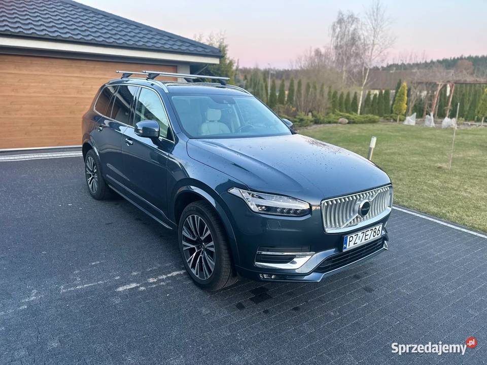 Volvo XC90 T6 AWD 320 2021 7osobowy ACC Kamera Kamionki