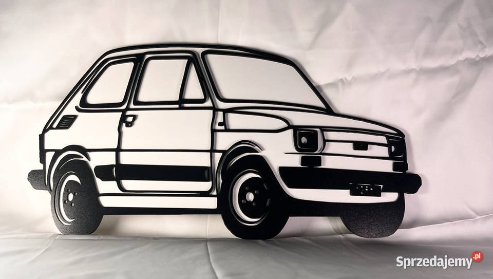 Maluch Fiat 126p Rękodzieło Piotrków Trybunalski