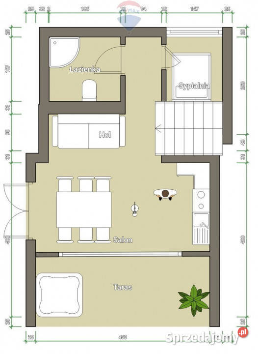 Całoroczny domek w górach pod klucz z widokami 450m2 sprzedam