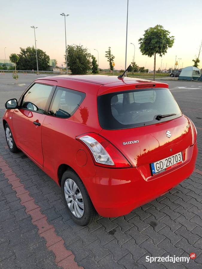 Suzuki Swift 12 benzyna 2011 164 gotowy do jazdy poduszka powietrzna Motoryzacja Gdańsk