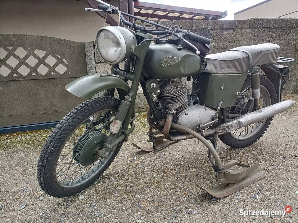 Jawa 350 Monark z dokumentami do rejestracji w Padniewko