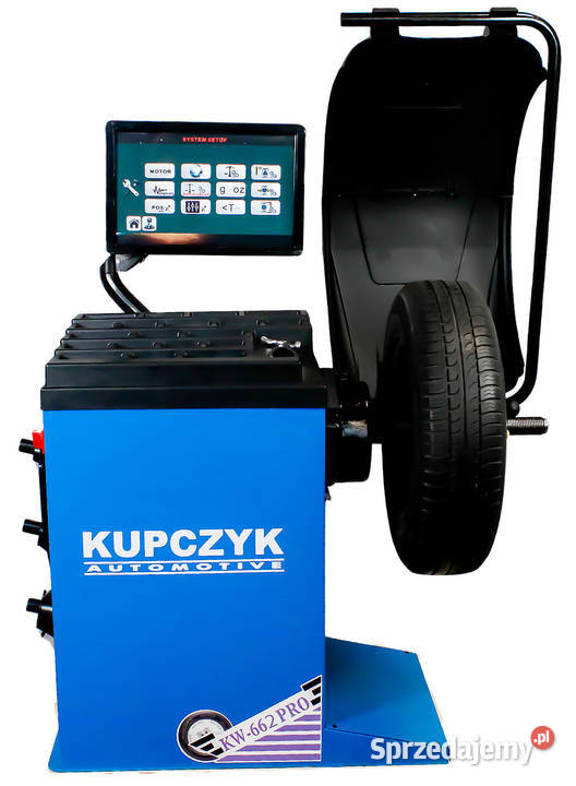Wyważarka do kół KW662 PRO Kupczyk Automat Laser Serwis kół i opon