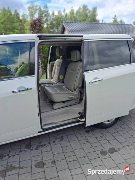 nissan quest 7 osób bezwypadkowy benzyna+LPG mazowieckie Ostrów Mazowiecka