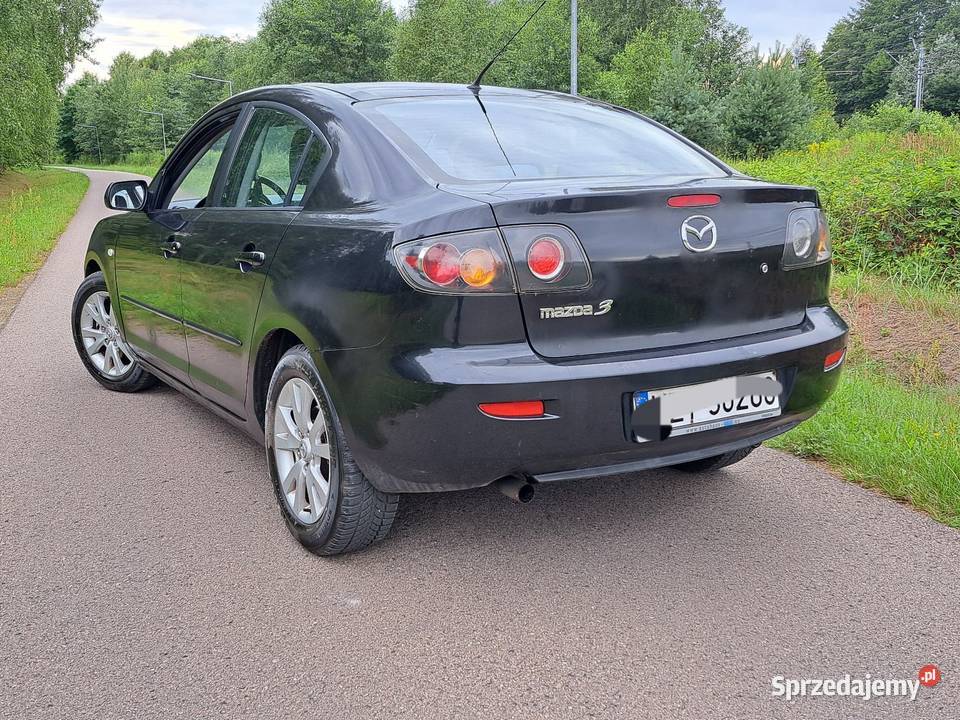 Sprzedam ładną Mazdę 3 16 benzyna 2005r sedan Żyrardów