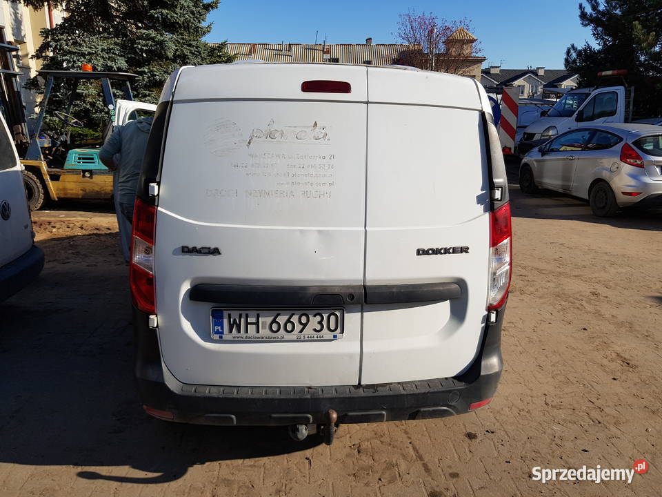 Syndyk Sprzeda DACIA DOKKER VAN CONFORT 1.5 DCi 75 WH 66930 Warszawa ...