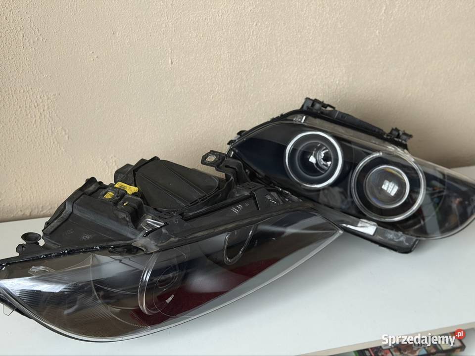 BMW E92 Lampy BiLED Full Black NOWE KLOSZE Bytom