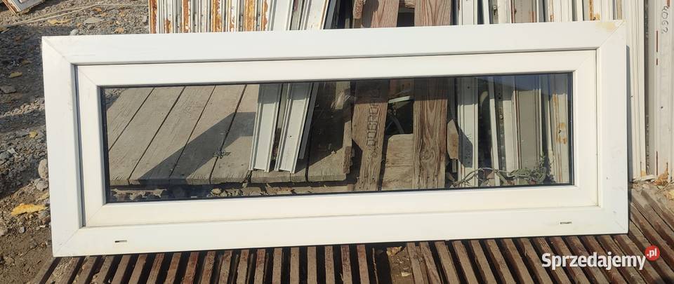 OKNA KacprzaK 147X55 OKNO Używane Plastikowe PCV Dom i Ogród Lublin