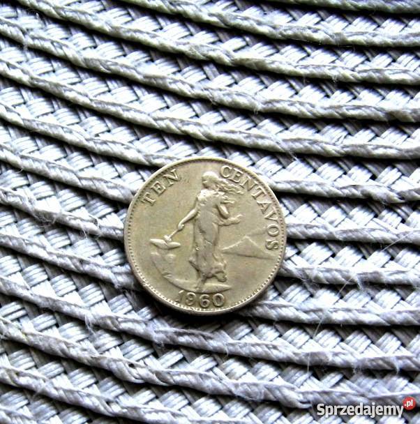 Filipiny 10 Centavos 1962r wielkopolskie Kalisz