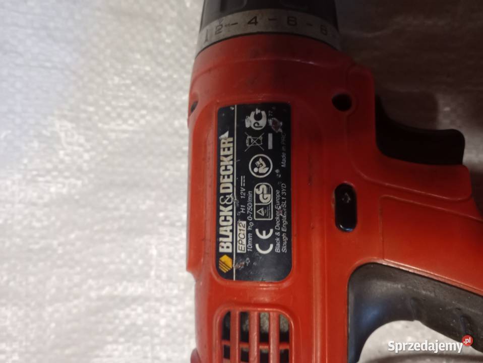 Wkrętarka Black decker epc12