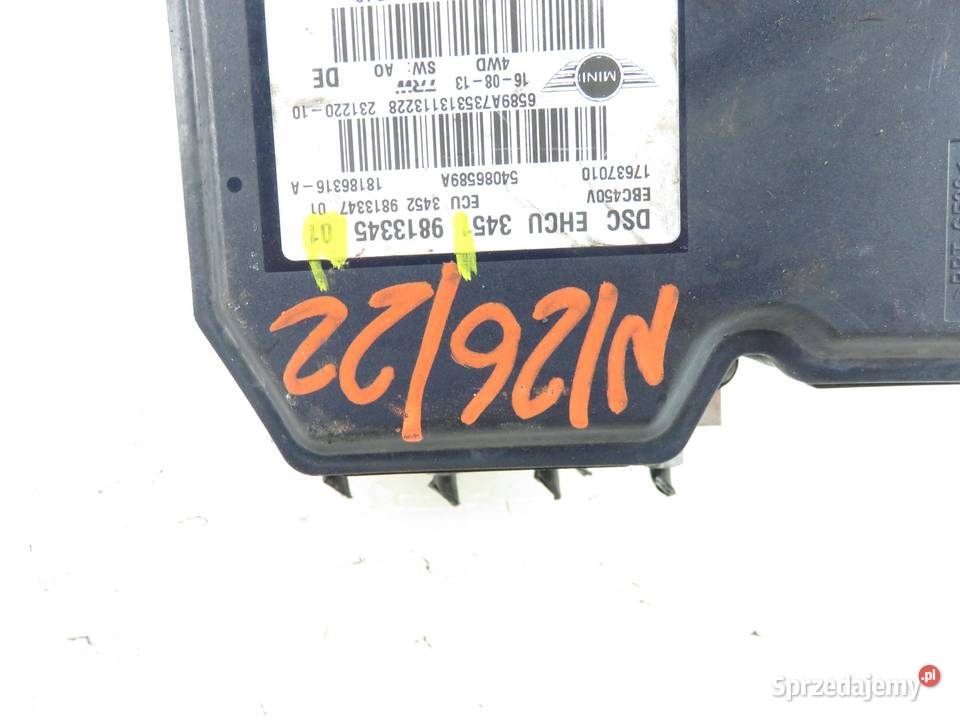 POMPA ABS MINI MINI COUNTRYMAN R60 9813345