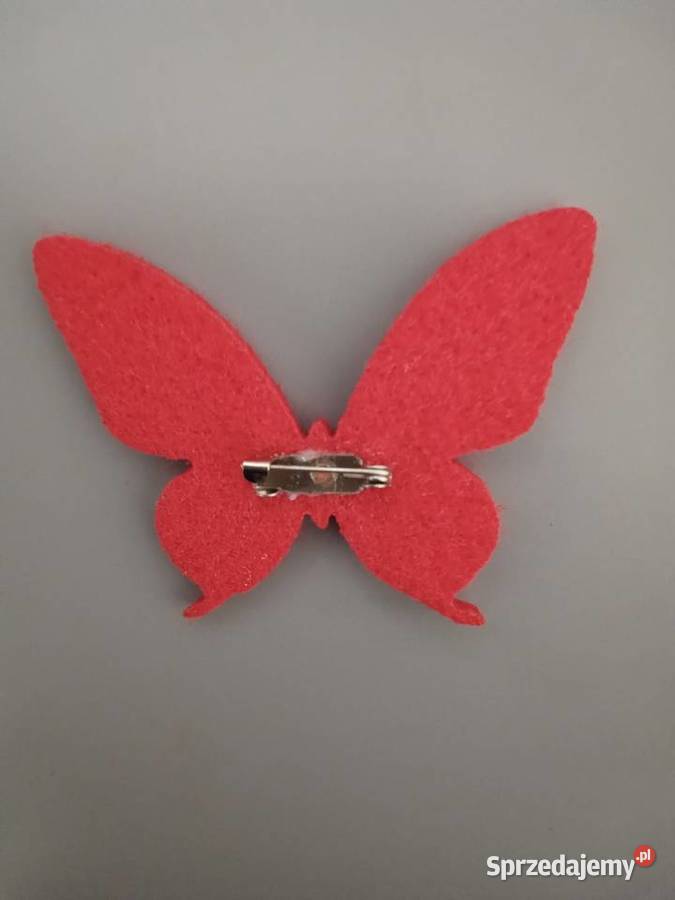 Przypinka broszka motyl śląskie Tychy