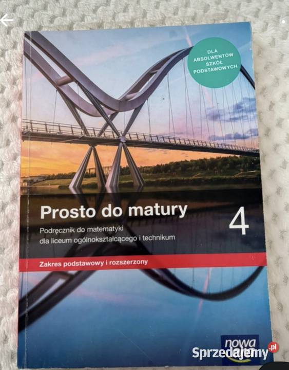 Matematyki Prosto do matury cz4 Zakres tradycyjny podręcznik śląskie Tychy sprzedam