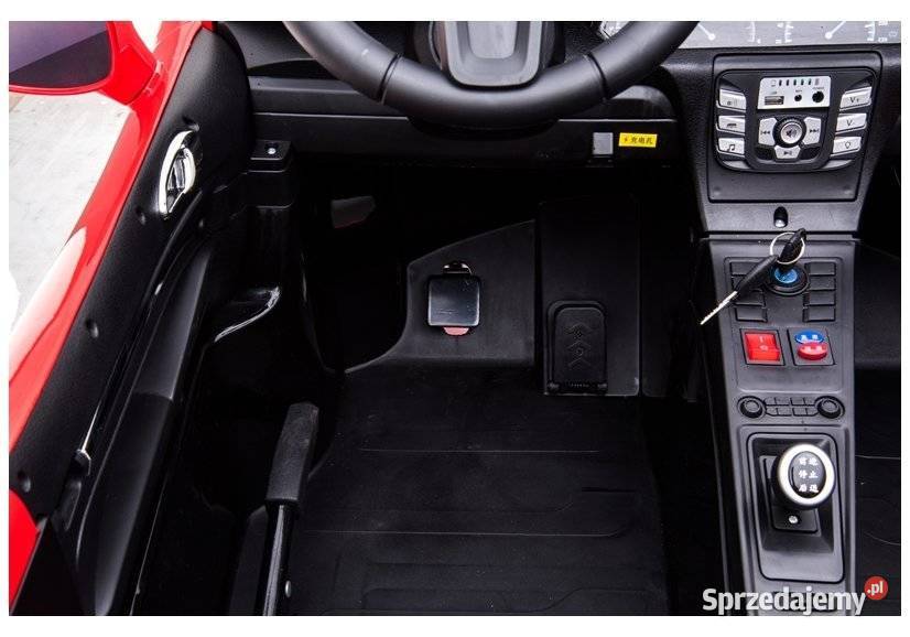 Auto na akumulator ysa021a czerwony lakierowany sprzedam