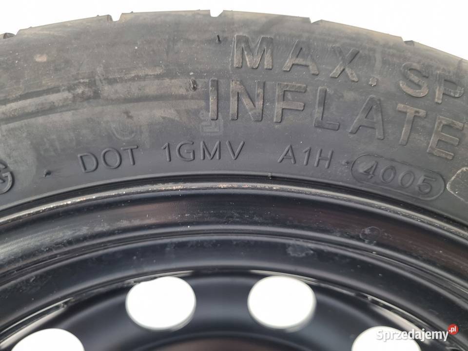 KOŁO DOJAZDOWE ZAPASOWE Audi Seat Vw Golf V Samochodowe Chełm