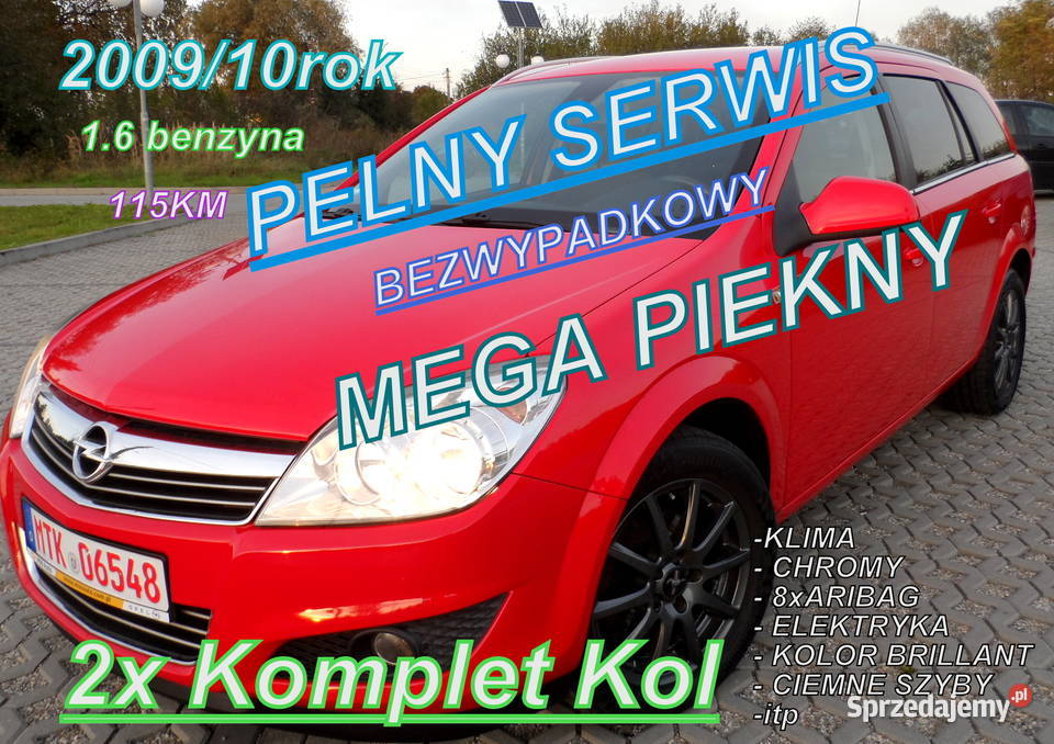 OPEL ASTRA III 1.6_115KM_Piekny - Stan_Lakier Brilant_SerwiS