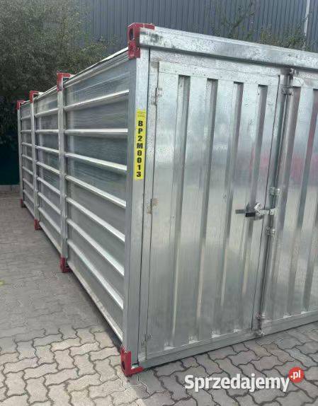 Kontener 6x3 wysokość 28m biurowy socjalny Przęsocin
