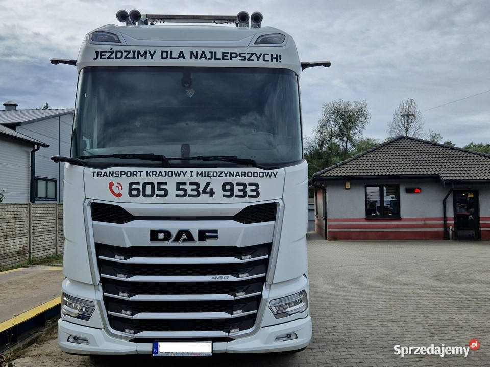 DAF XG480 FT STANDARD HYDRAULIKA TV DMC 50 TON Poręba