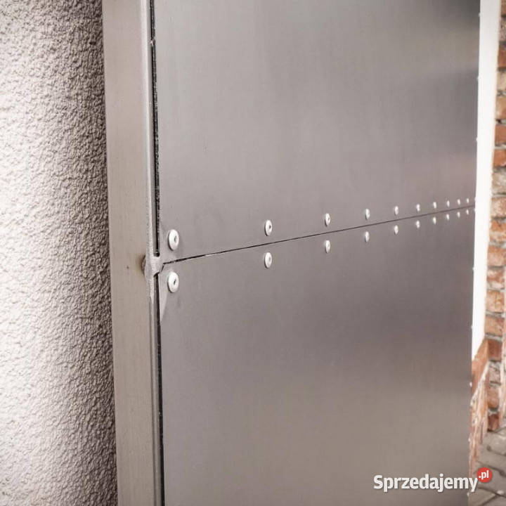 Drzwi przesuwne metalowe INDUSTRIAL sprzedam