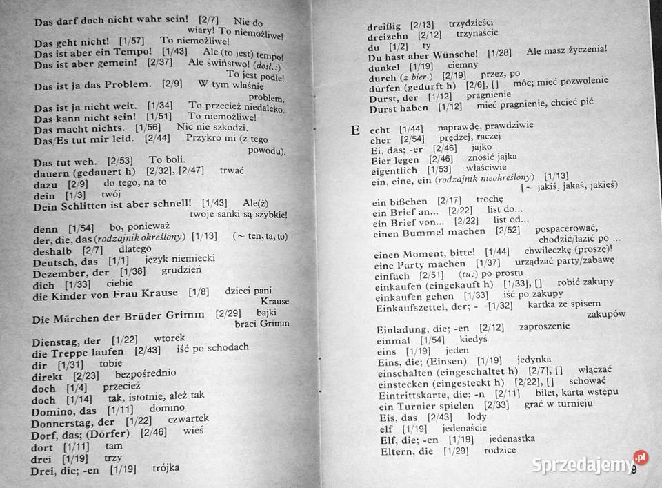 Dein Deutsch kl 5678 Słowniczek niempol miękka