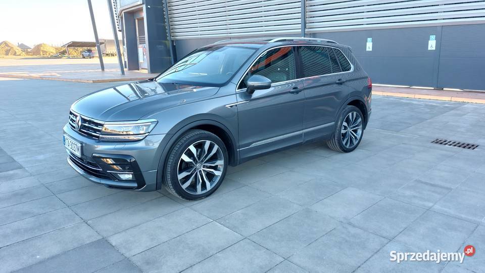 VW TIGUAN RLINE 20 240 Kamera 360 Full Tarnów