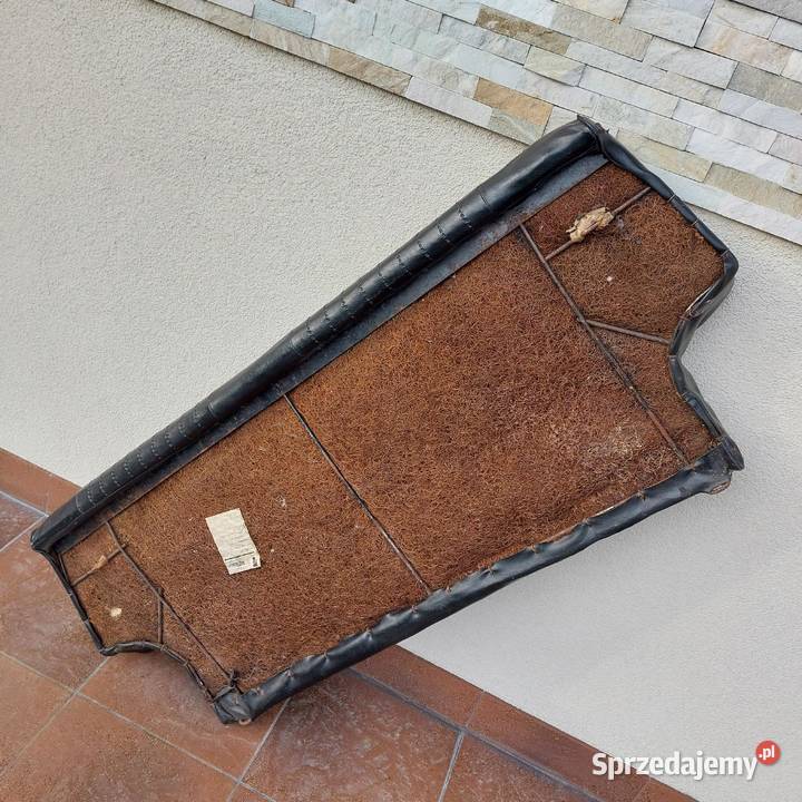 Kanapa tylna FIAT 126P czarny skaj Olesno