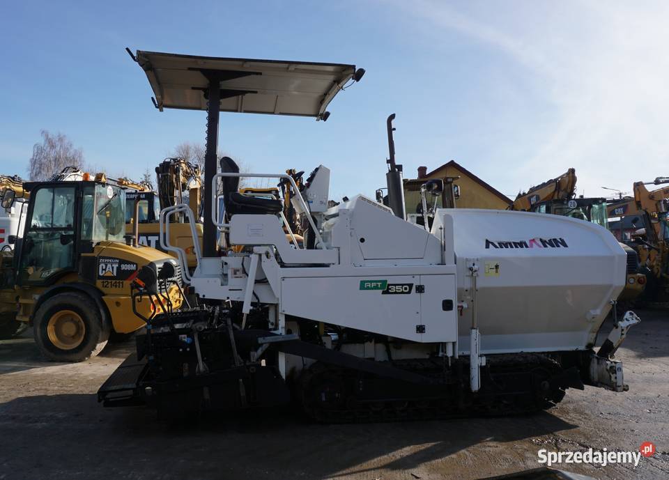 Rozściełacz do asfaltu Ammann ATF 350 E 2014 Jeziorko