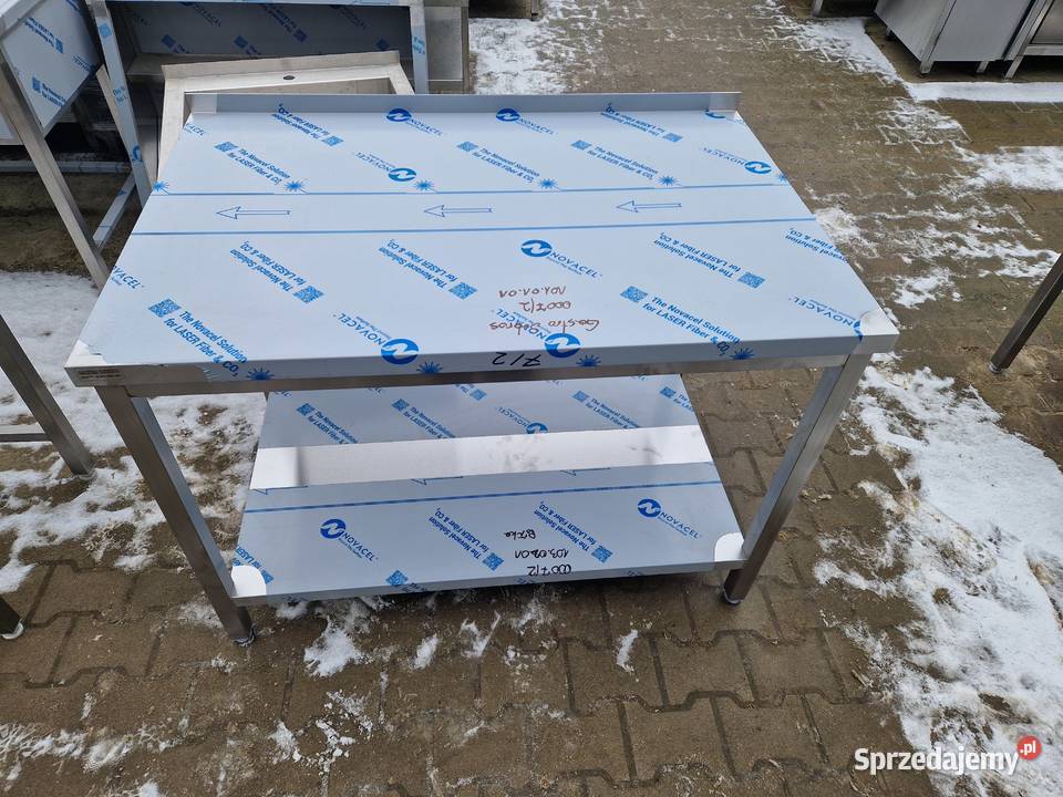 Stół Gastronomiczny Z Półką Stal Nierdzewna Ostrów Wielkopolski